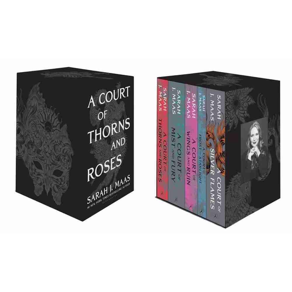 New! A Court Of Thorns And Roses Hardcover Boxed Box Set Sarah J Maas *Case Flaw